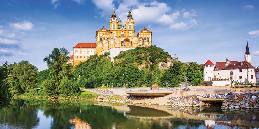 Sailing the verdant Wachau Valley to Melk Abbey
