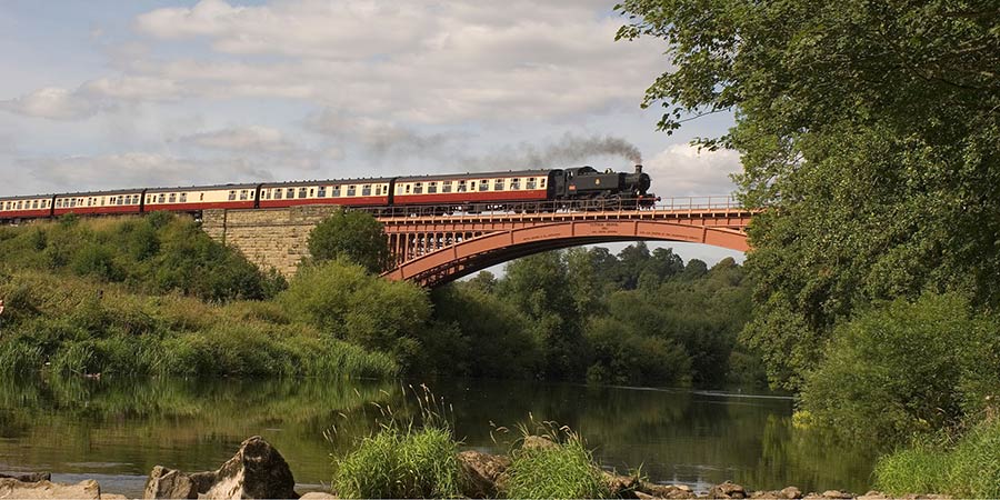 Travelling on the Severn Valley Railway